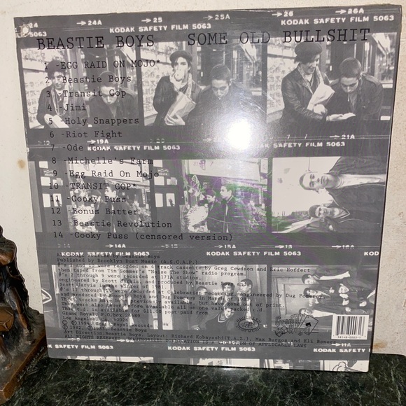 Beastie Boys Some Old Bullshit (LP, Comp) 
Media: Mint (M) - Picture 3 of 3